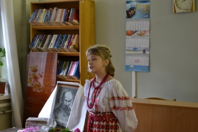 Настя Нужна - учениця музичної школи № 40 м. Києва